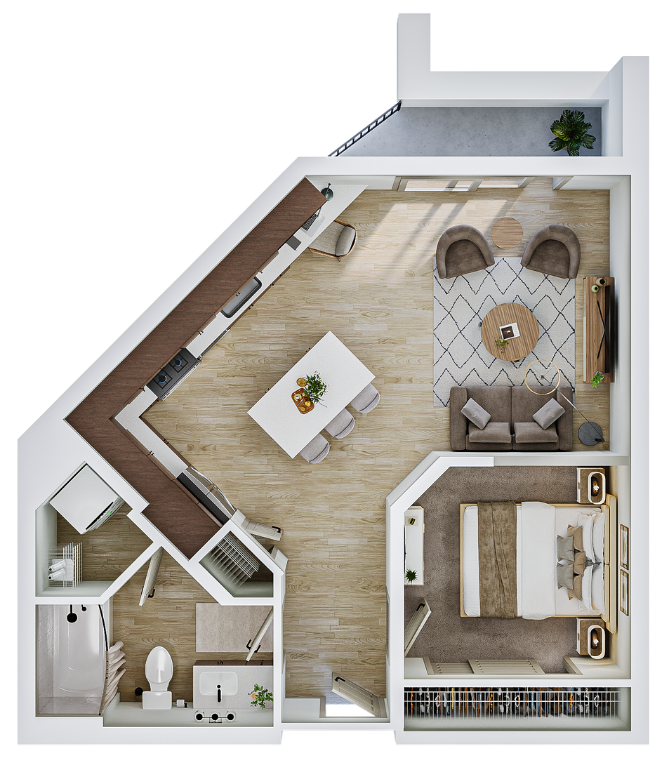 Golden Valley Apartment: 640 Wisconsin Ave N