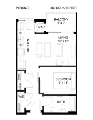 NEW CONSTRUCTION - Peridot - Studio Home – photo 1