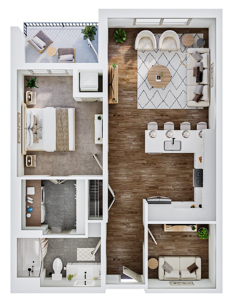 Golden Valley Apartment: 640 Wisconsin Ave N