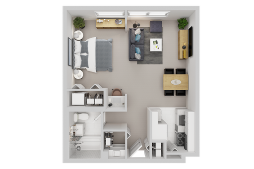 Studio 1 Bath Apartment at 115 2nd Ave South, #317, Minneapolis, MN – photo 1