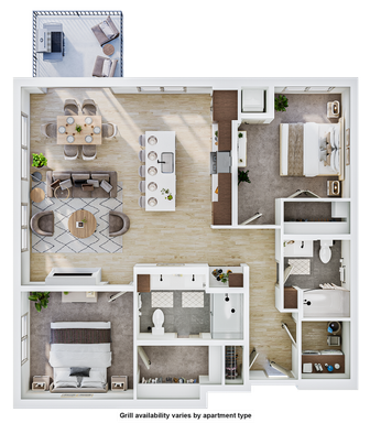 The Winn | Two-Bedroom Two-Bathroom – photo 1