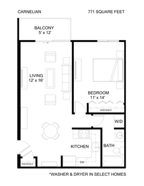 Carnelian - One Bedroom Fully Remodeled Home – photo 1