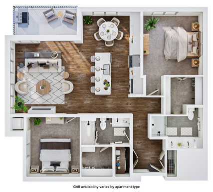 The Winn | Two-Bedroom Two-Bathroom – photo 1