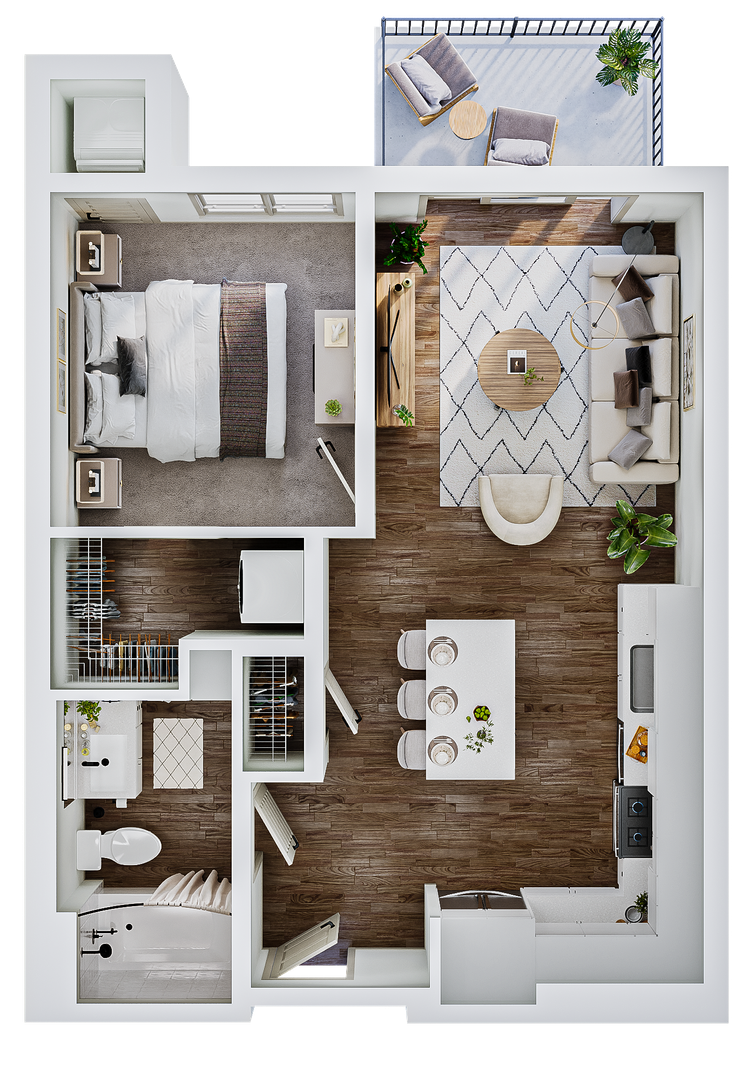 Golden Valley Apartment: 640 Wisconsin Ave N