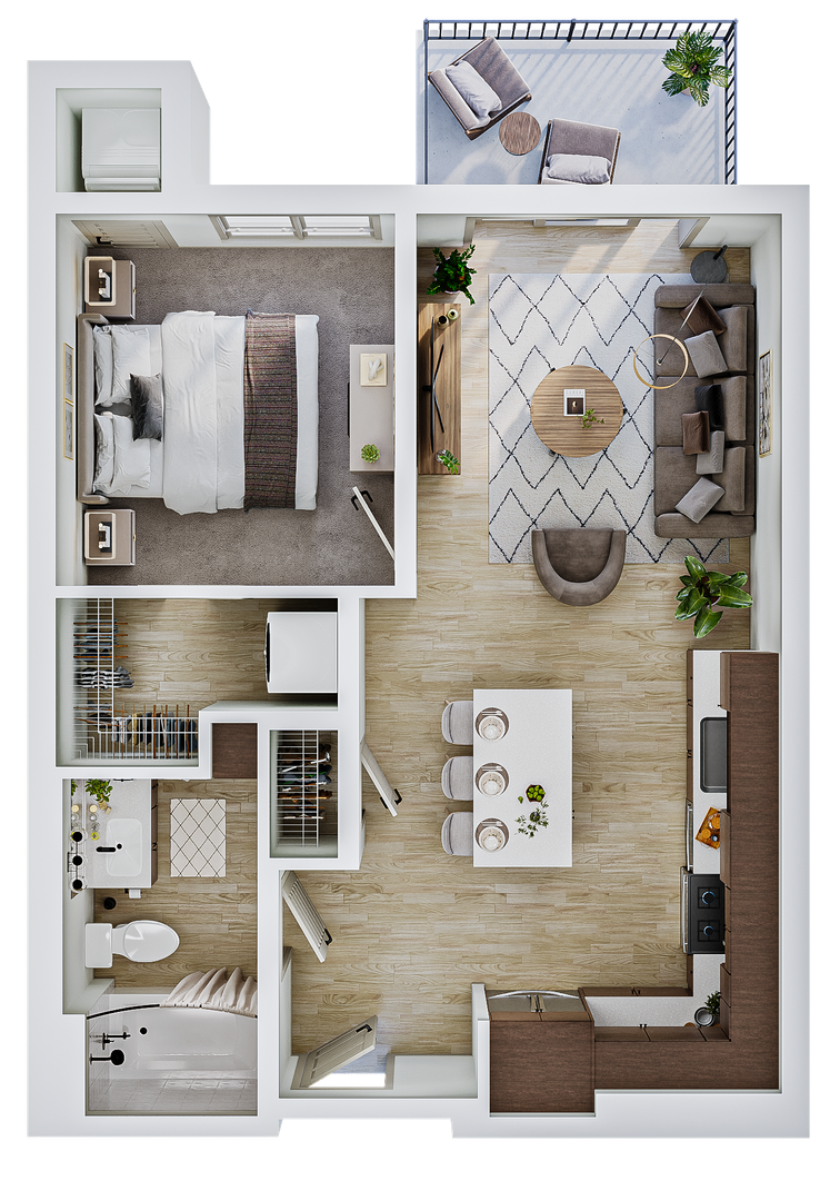 Golden Valley Apartment: 640 Wisconsin Ave N