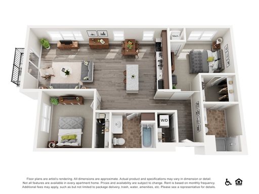The Grain Belt Apartments | Now Leasing | Cordella Floor Plan – photo 1