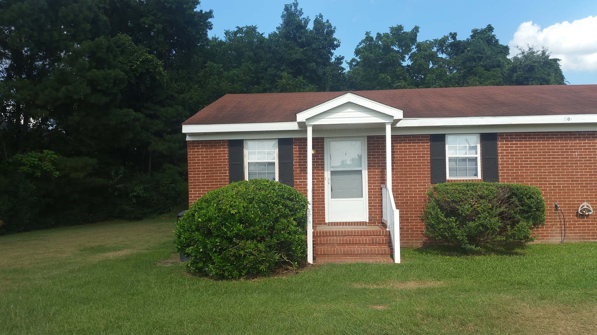Excellent Location! 2 BR | 1 BA Brick Duplex in Goldsboro 