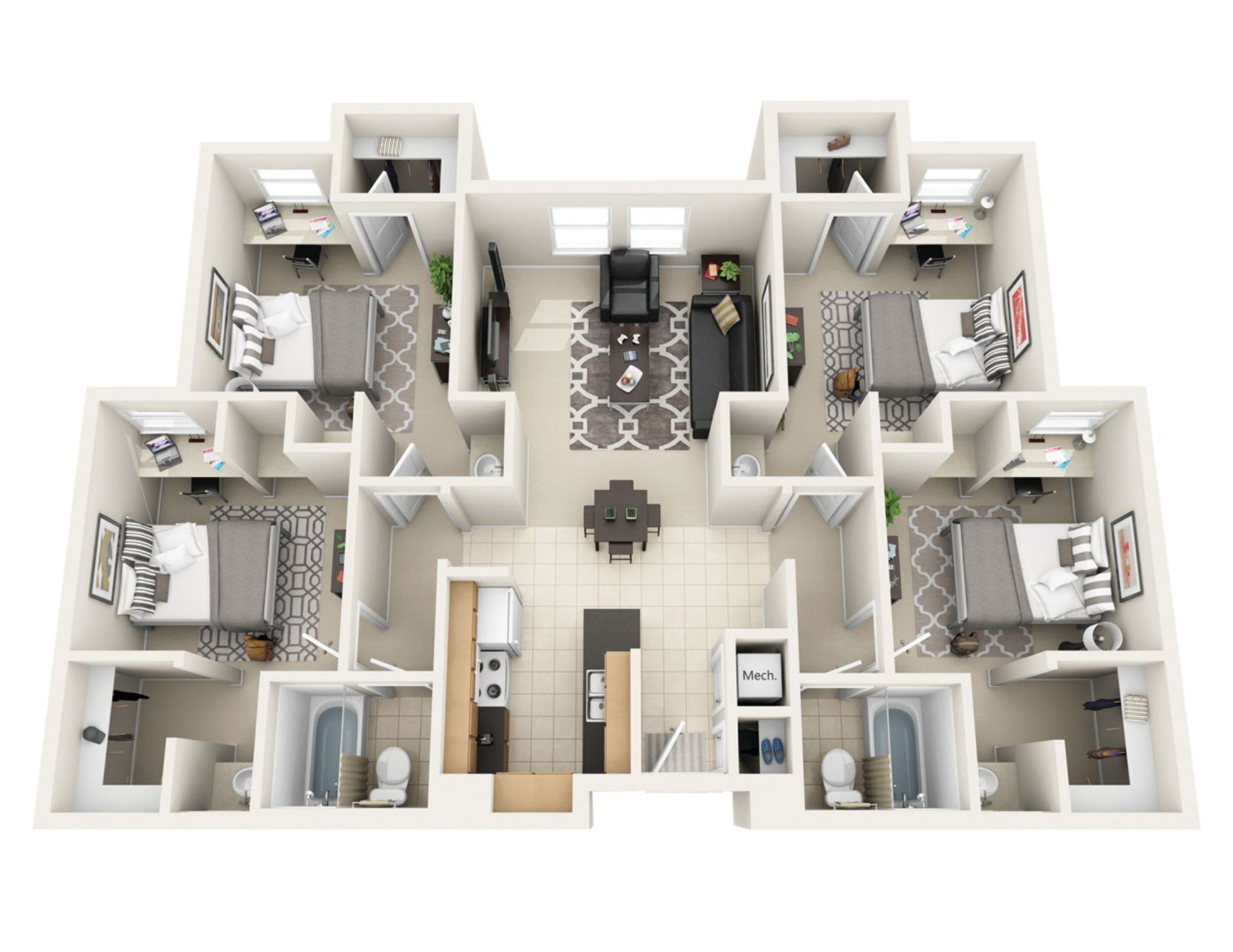 Iowa City Apartment: 100 Hawk Ridge Drive