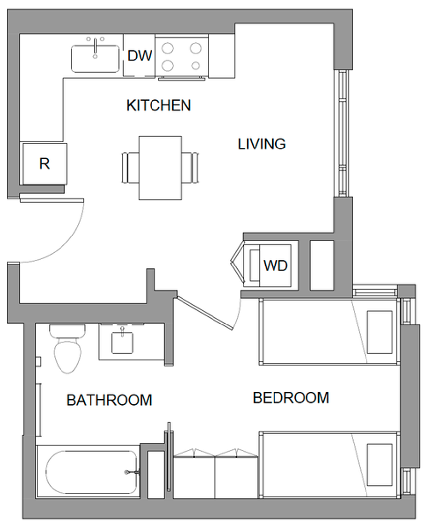 Berkeley Apartment: 2067 University Ave