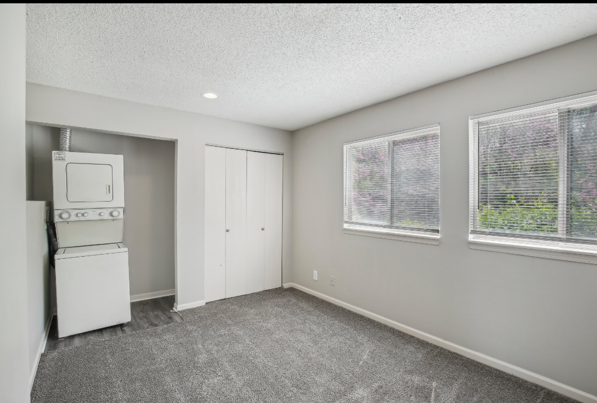 Laundry room at University Villa Apartments