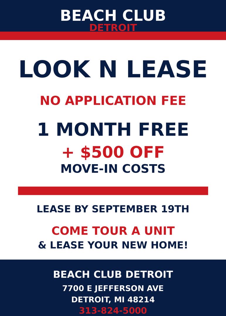 Detroit Apartment: 7700 E. Jefferson