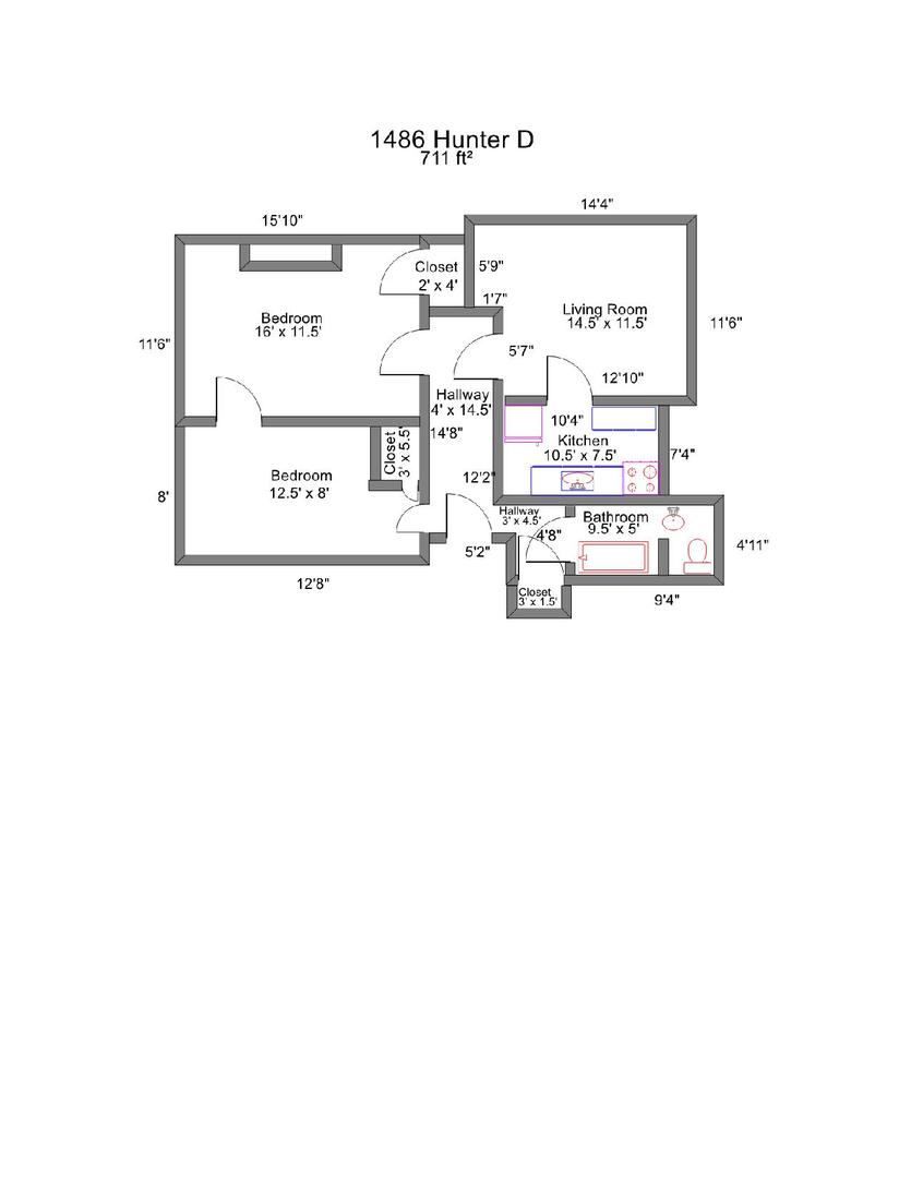 Columbus Apartment: 1486-1492 Hunter Ave.