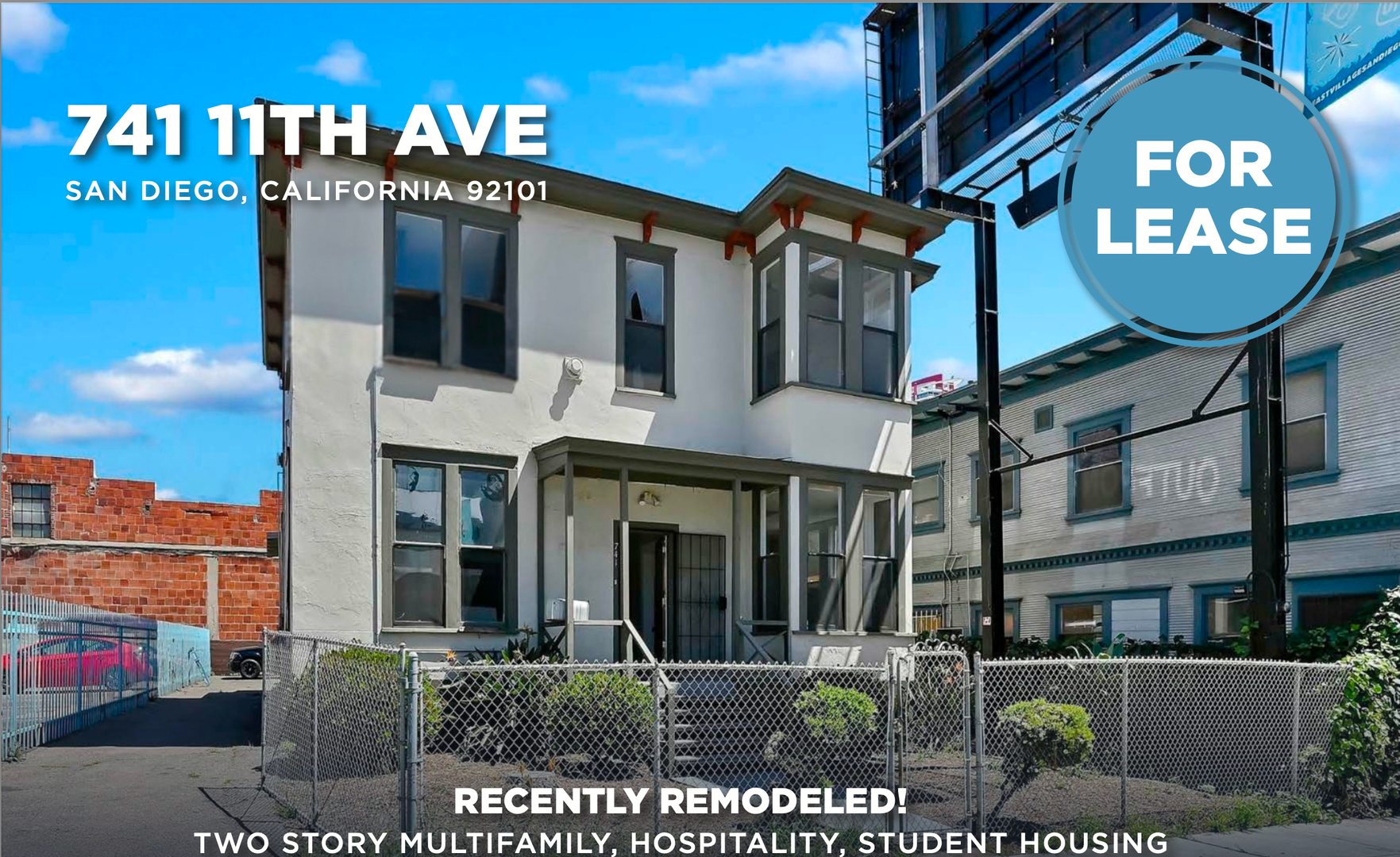 San Diego House: 741 11th Ave