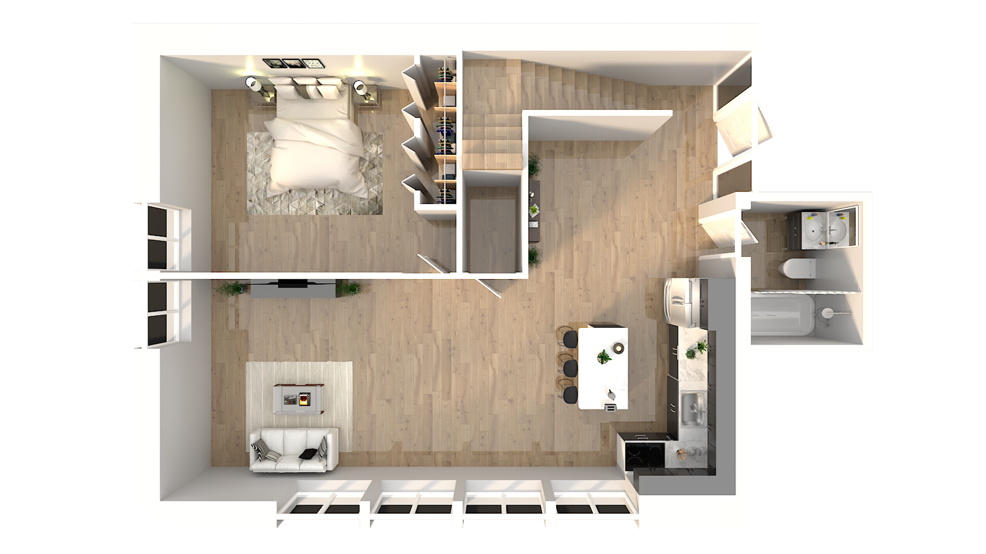 St. Louis Apartment: 3450 Wisconsin Avenue