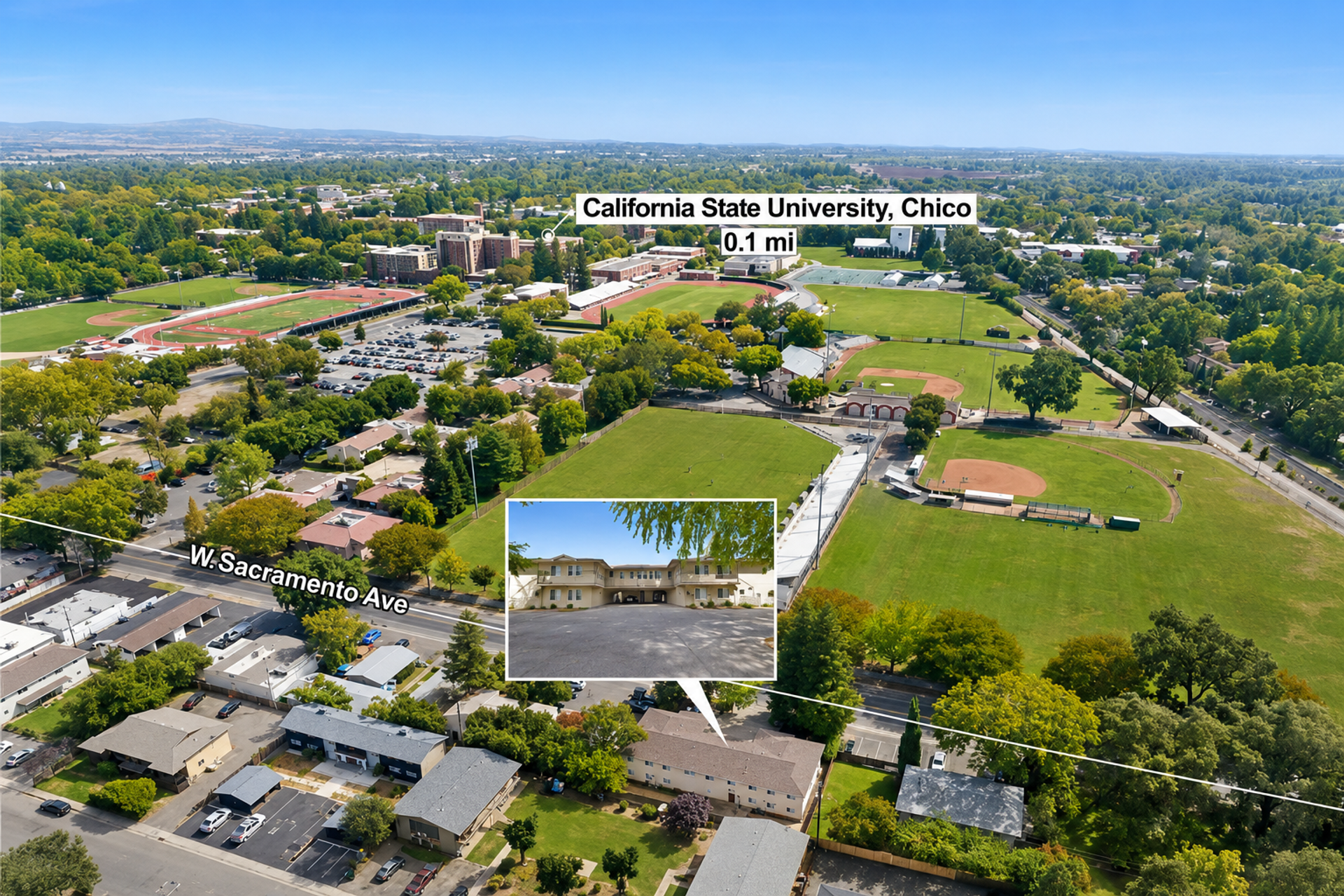 Chico Apartment: 728 W. Sacramento Avenue