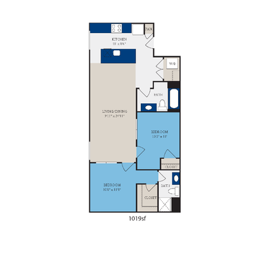 Stunning 2 bedroom, 2 bath apartment home! *SEE NEW WINTER SPECIALS in description – photo 1