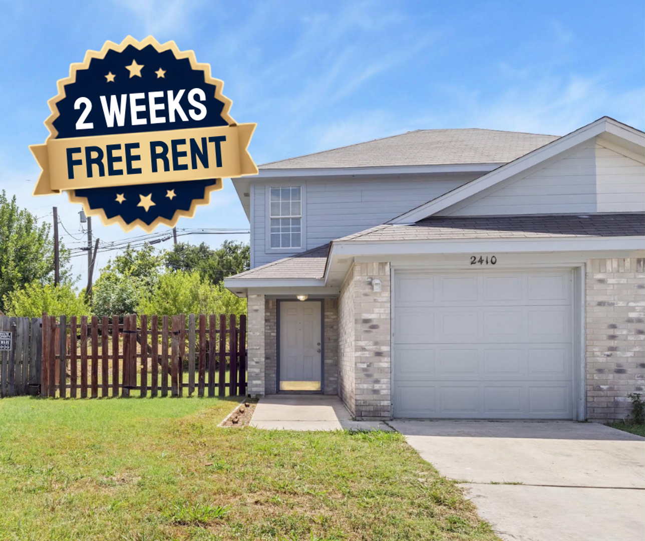 Killeen Townhome: 2410 Royal Crest Circle