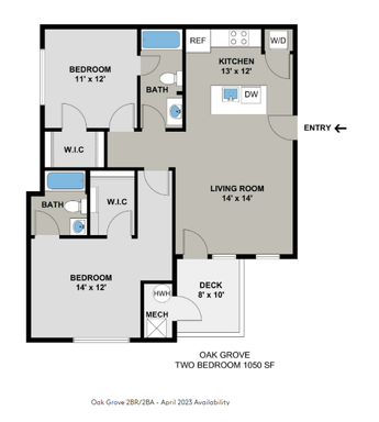 Work Force Housing - 80% 2BD/2BA - Oak Grove
