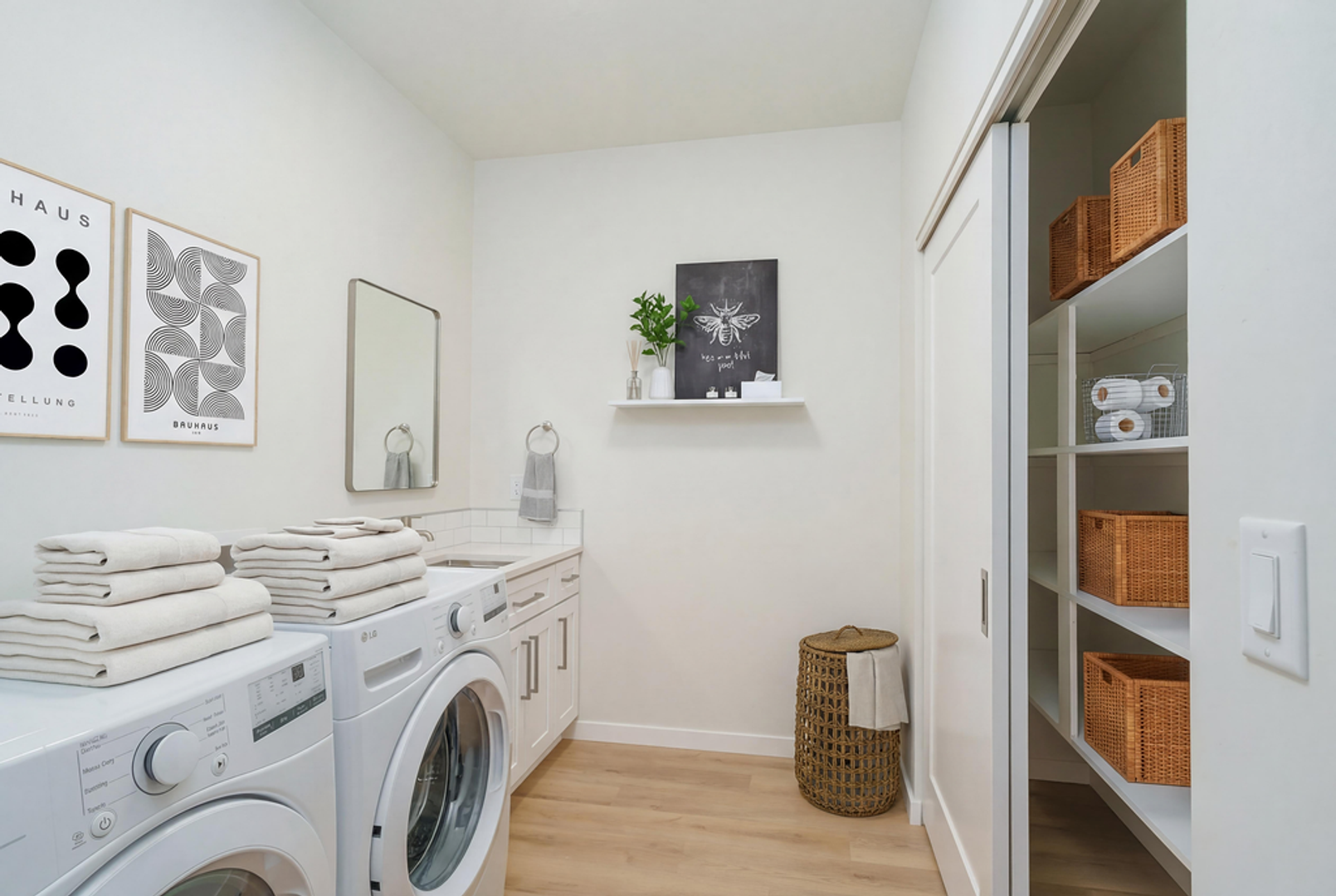 Laundry room at 4486 N Dapple St. Townhomes (2 of 2)