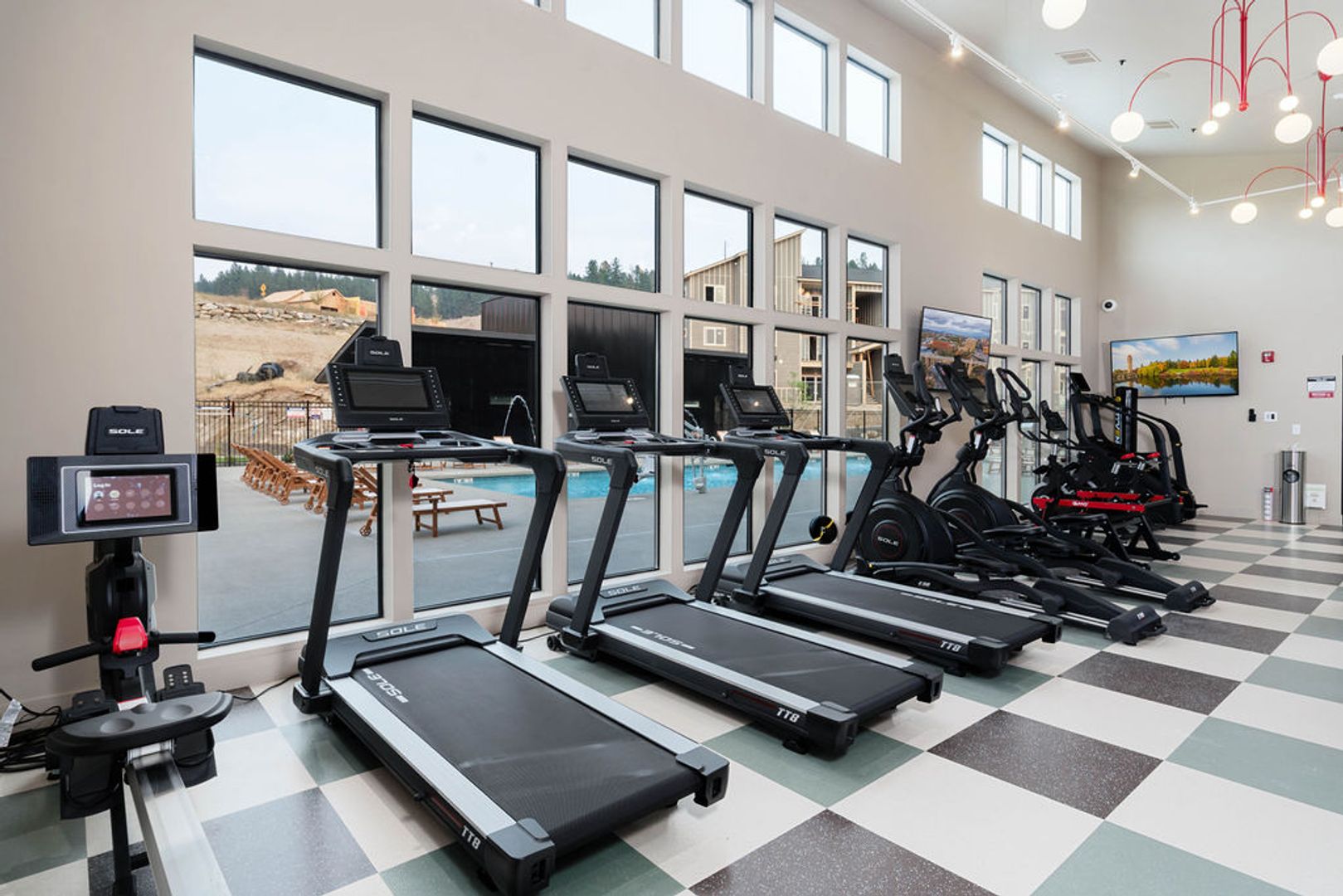 Gym at 4486 N Dapple St. Townhomes (6 of 7)