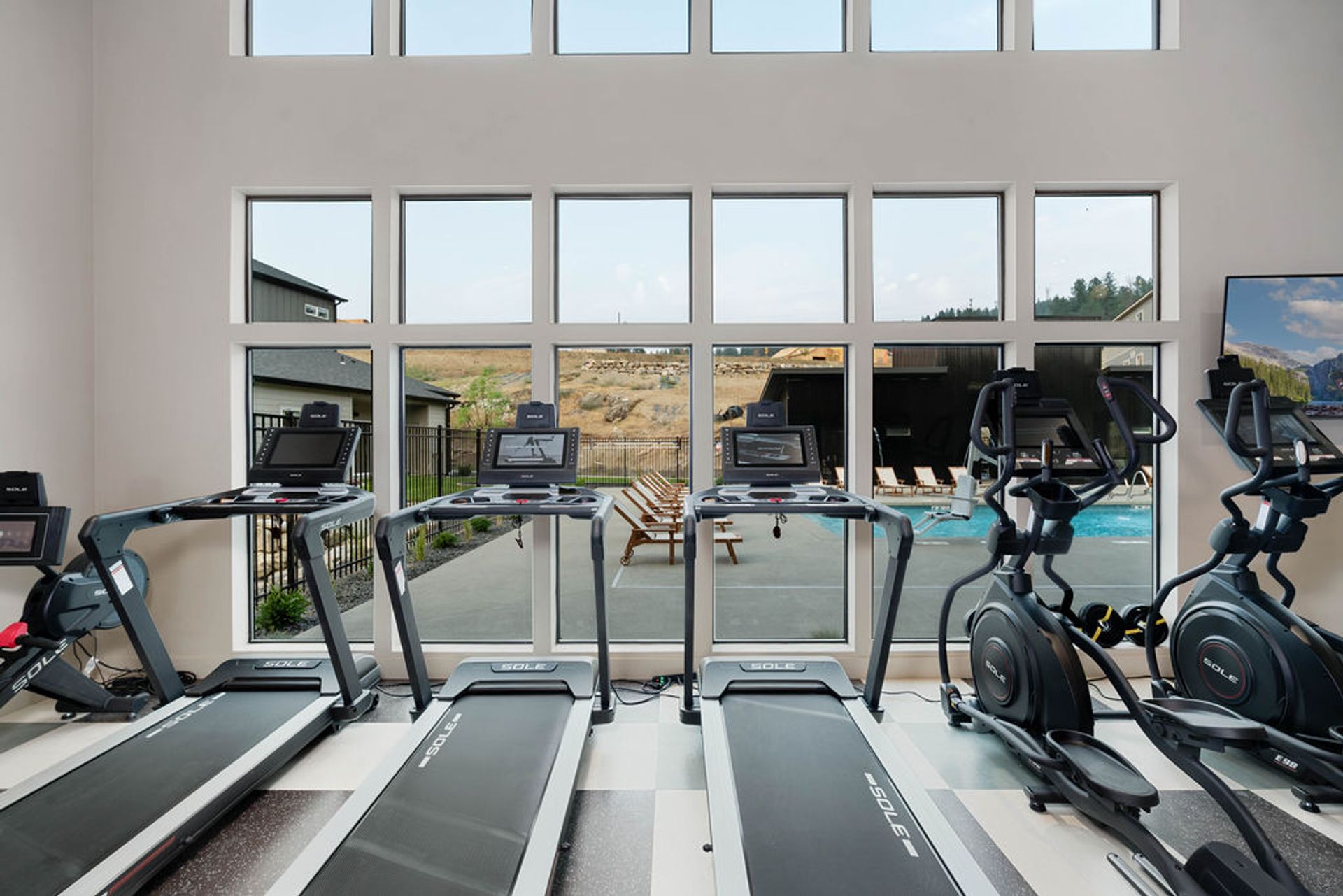 Gym at 4486 N Dapple St. Townhomes (4 of 7)