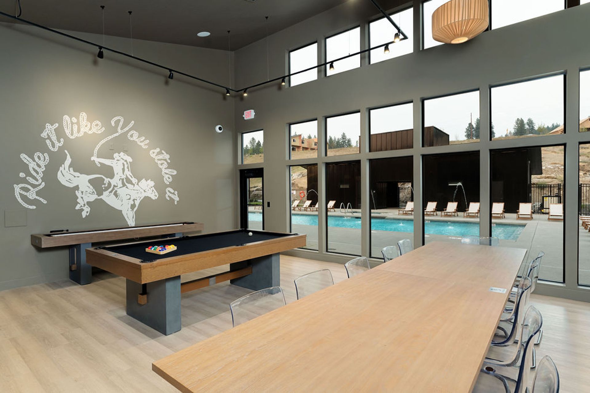 Game room at 4486 N Dapple St. Townhomes