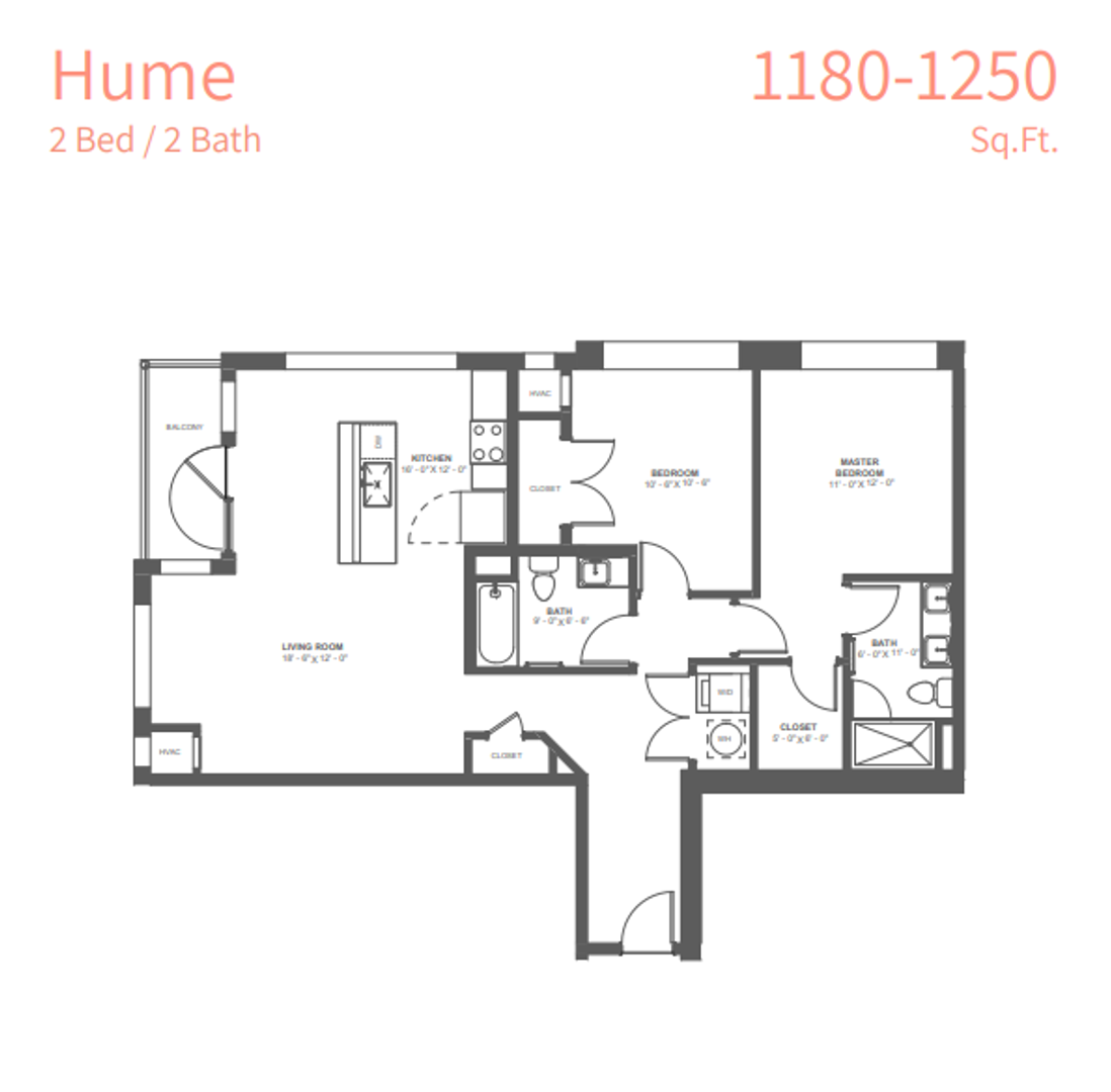 Cleveland Apartment: 1436 Church and State Way