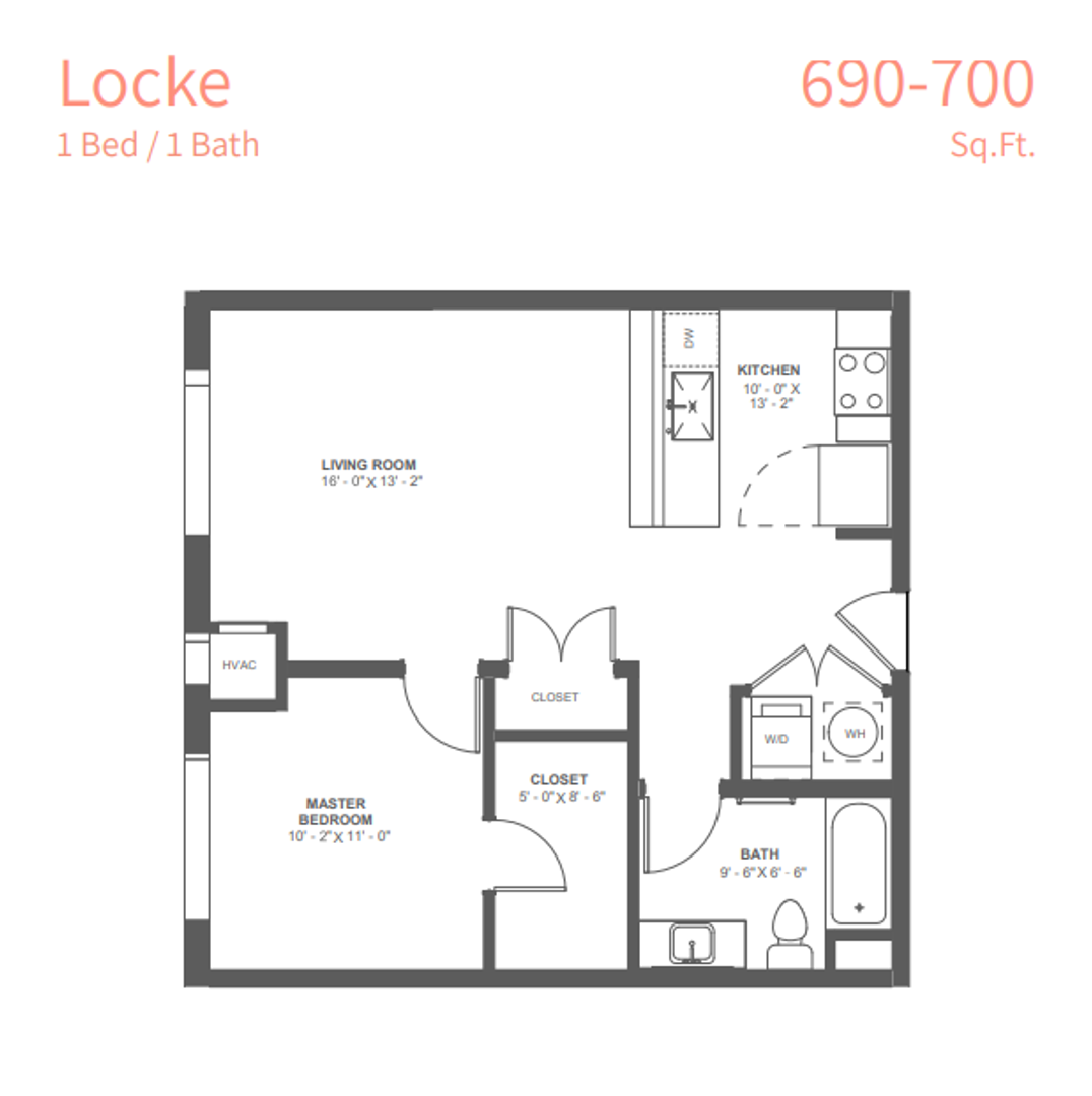 Cleveland Apartment: 1436 Church and State Way
