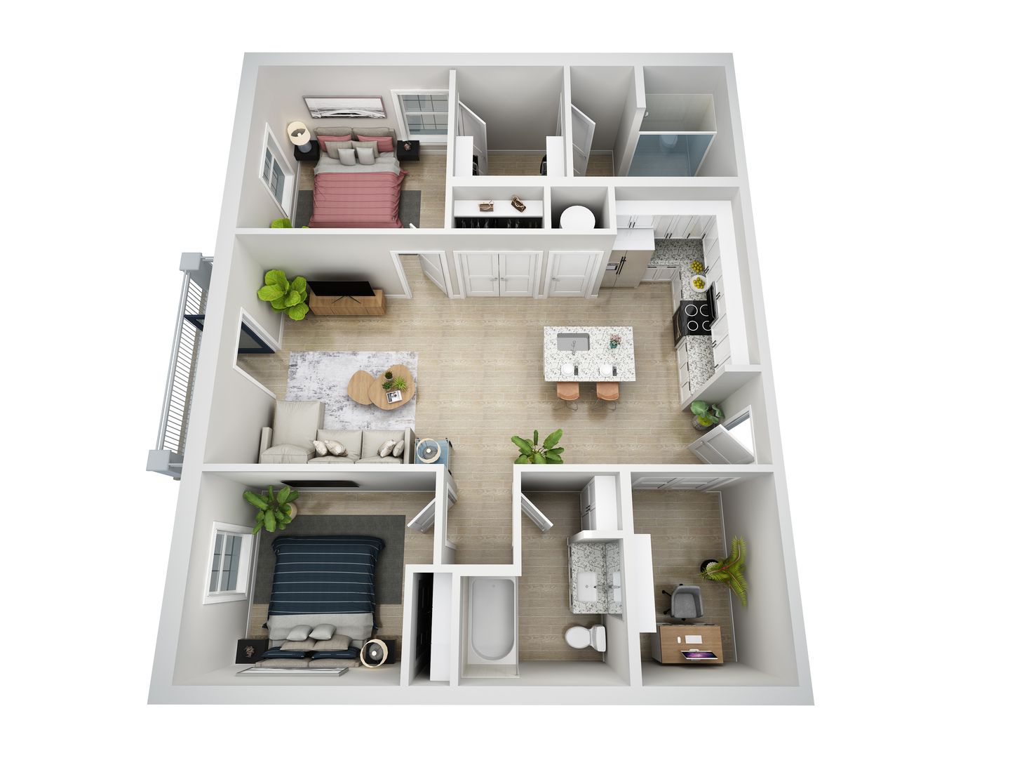 Bermuda Run Apartment: 105 Ariston Way