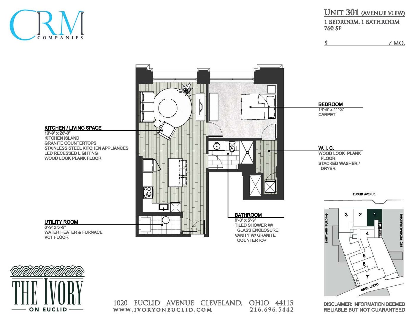 Cleveland Apartment: 1030 Euclid Ave