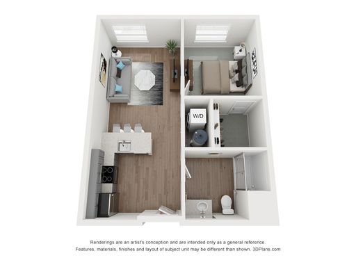 1 Bedroom/ 1 Bath- Spacious Open Floor Plan – photo 1