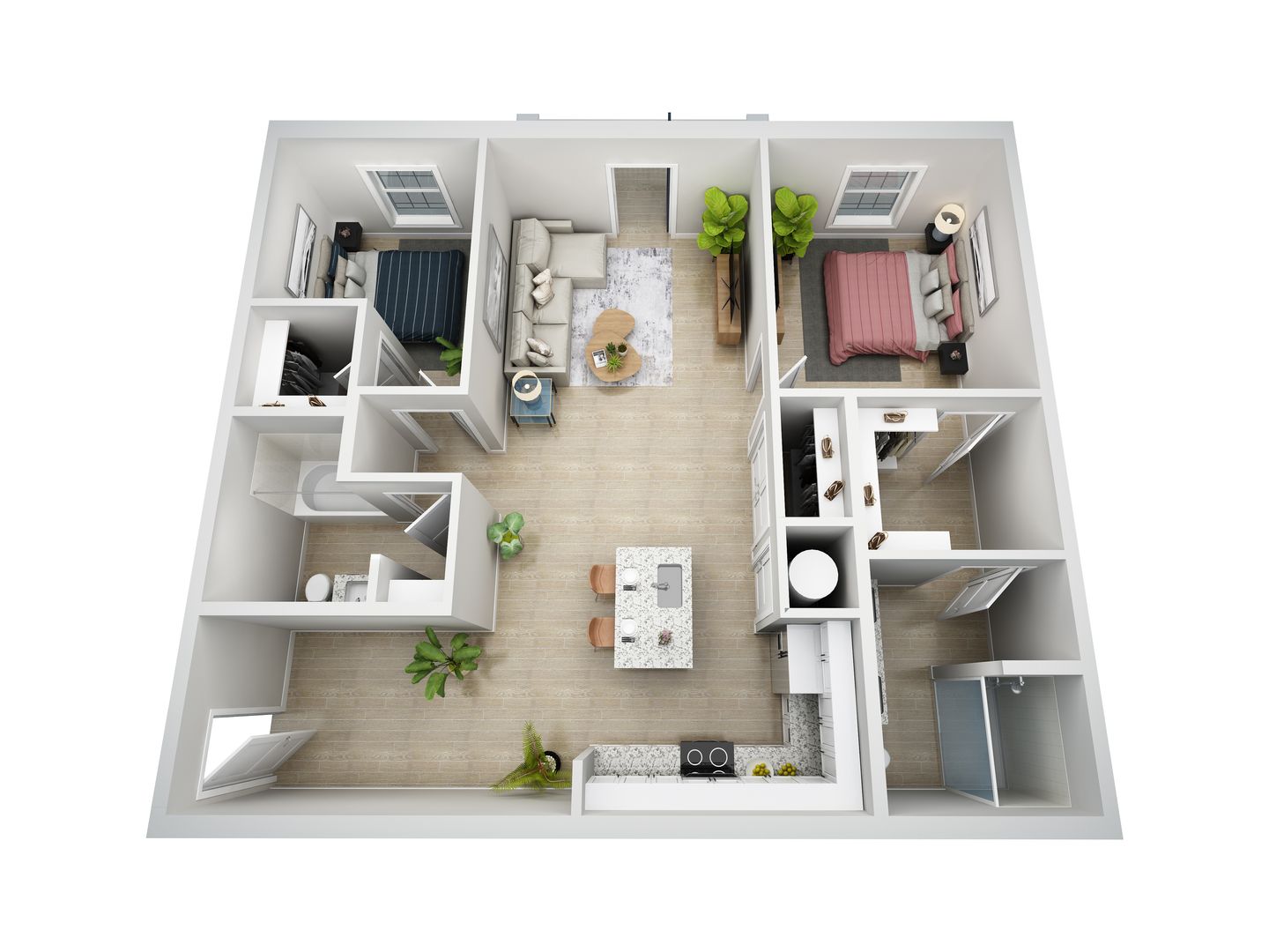 Bermuda Run Apartment: 105 Ariston Way