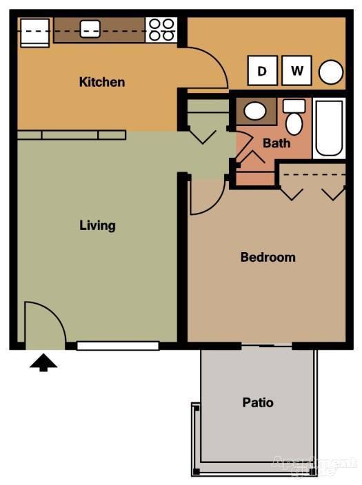 Westland Apartment: 110 Waterbury Ct