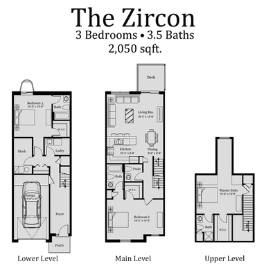 Recently Built 3 Bed / 3.5 Bath Loft with Attached Garage, 2 Master Suites & Basement - Lake Orion Schools