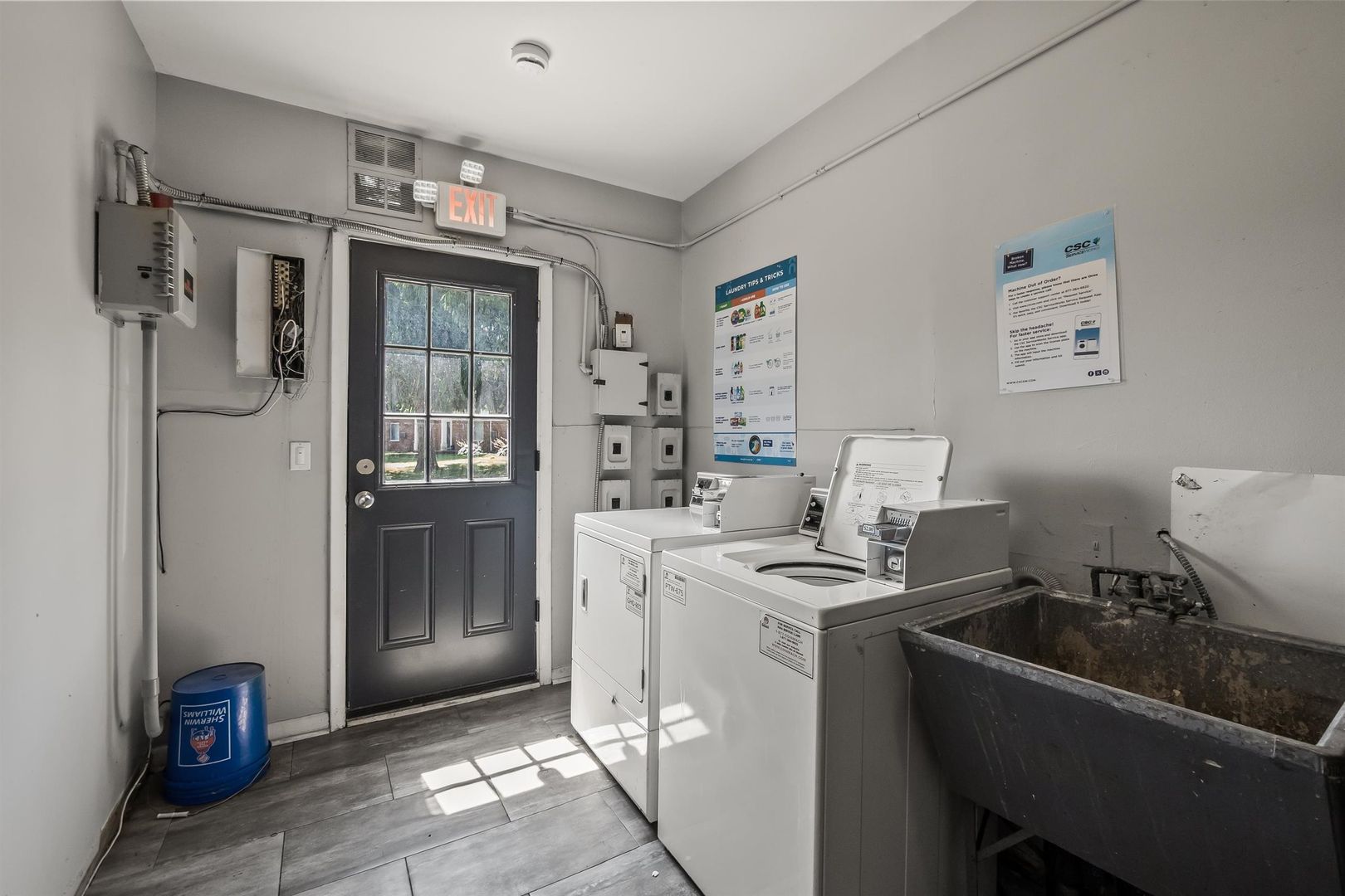 Laundry room at Sterling Hill Apartments (51501 Mound LLC) (2 of 2)