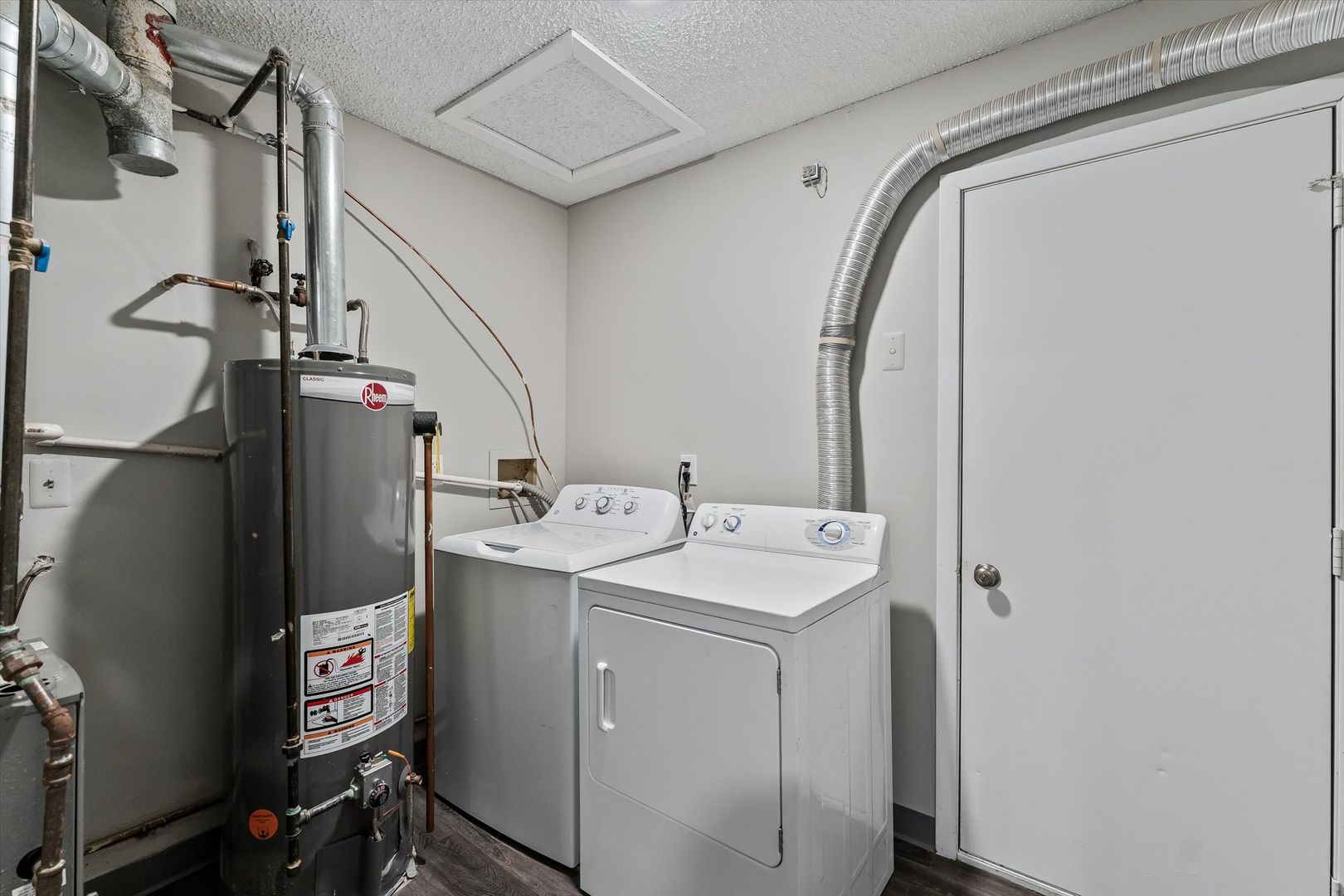 Laundry room at Emerald Apartments