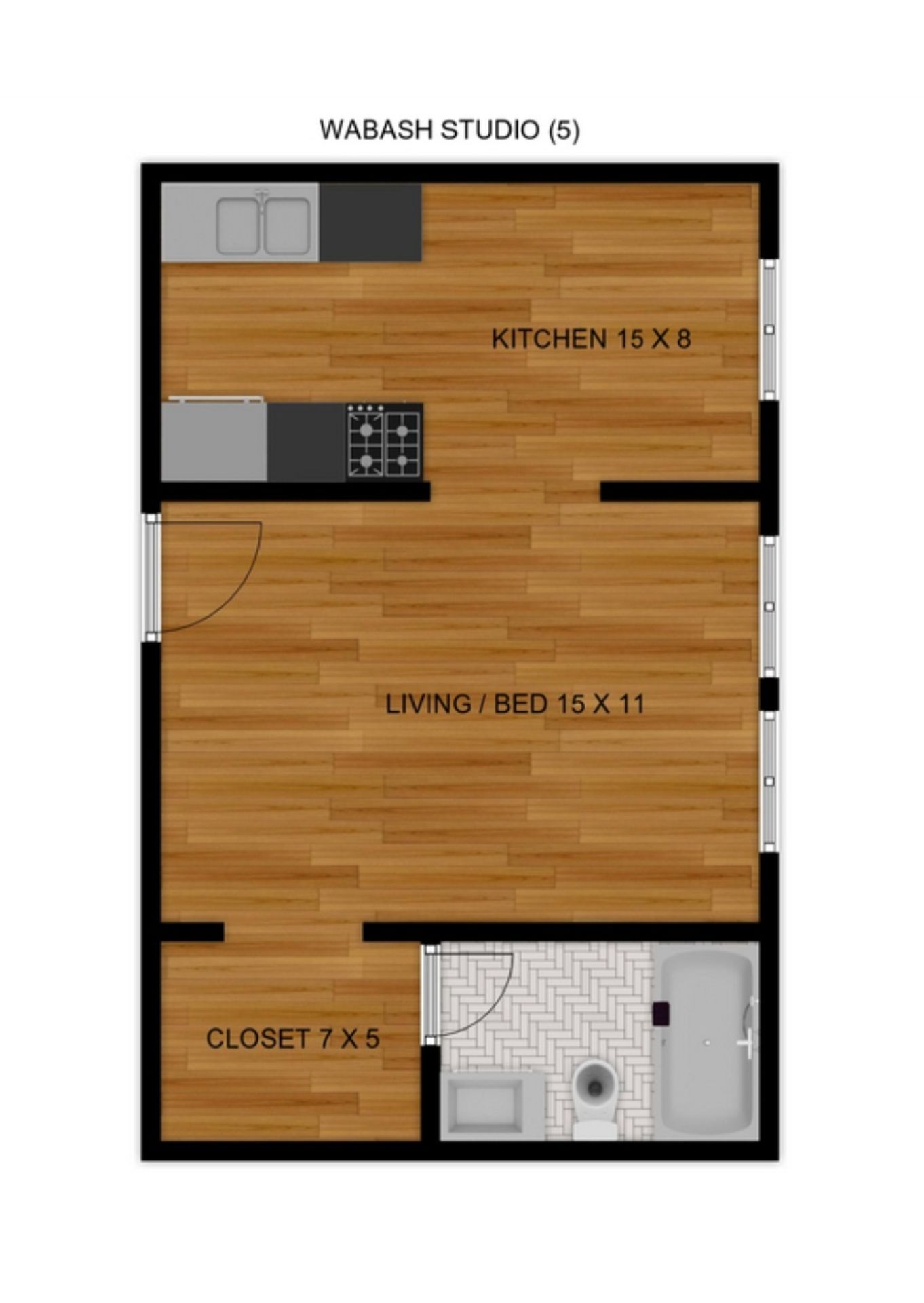 Detroit Apartment: 2072 Wabash