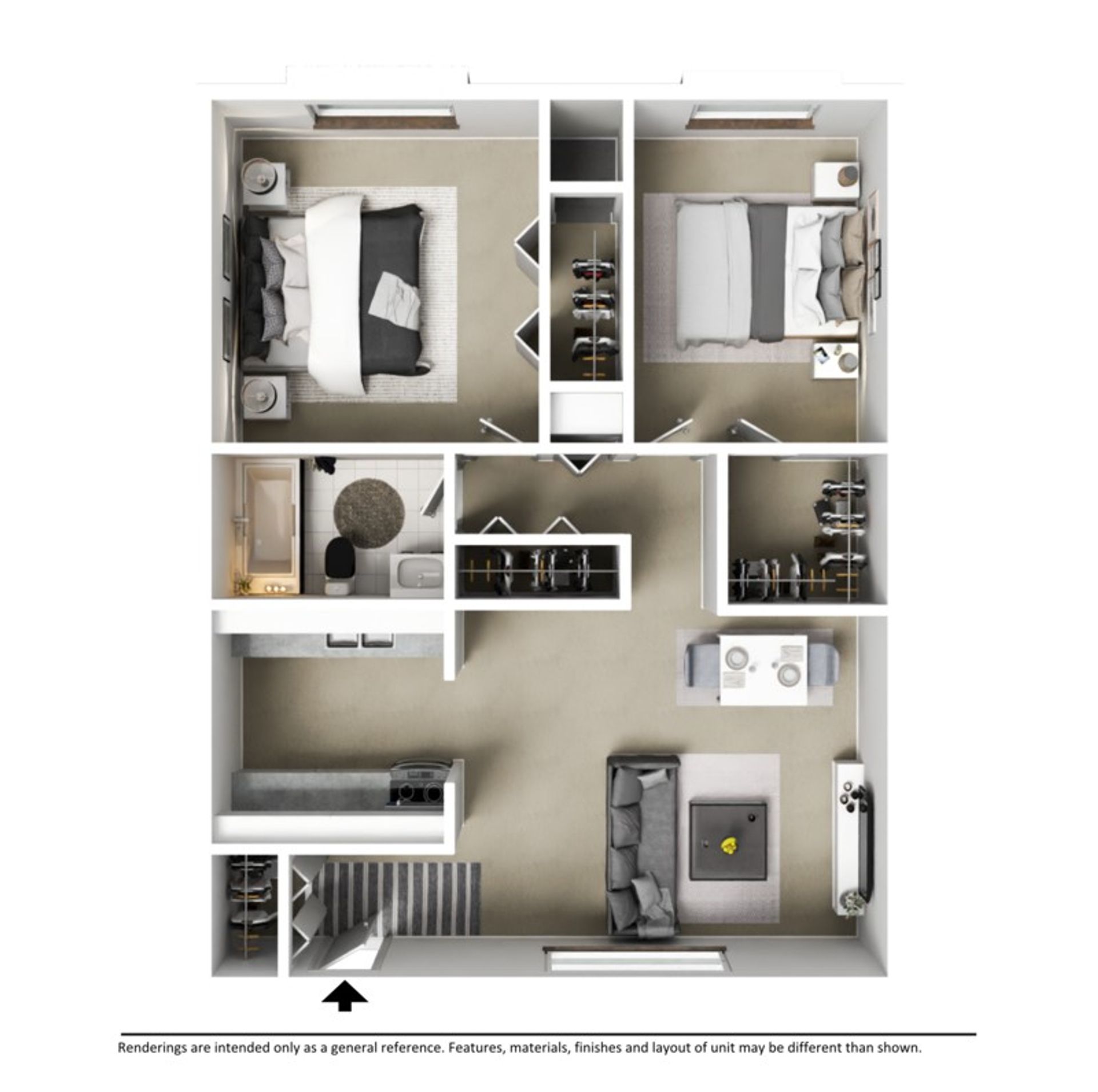 Davison Apartment: 8059 McDermitt