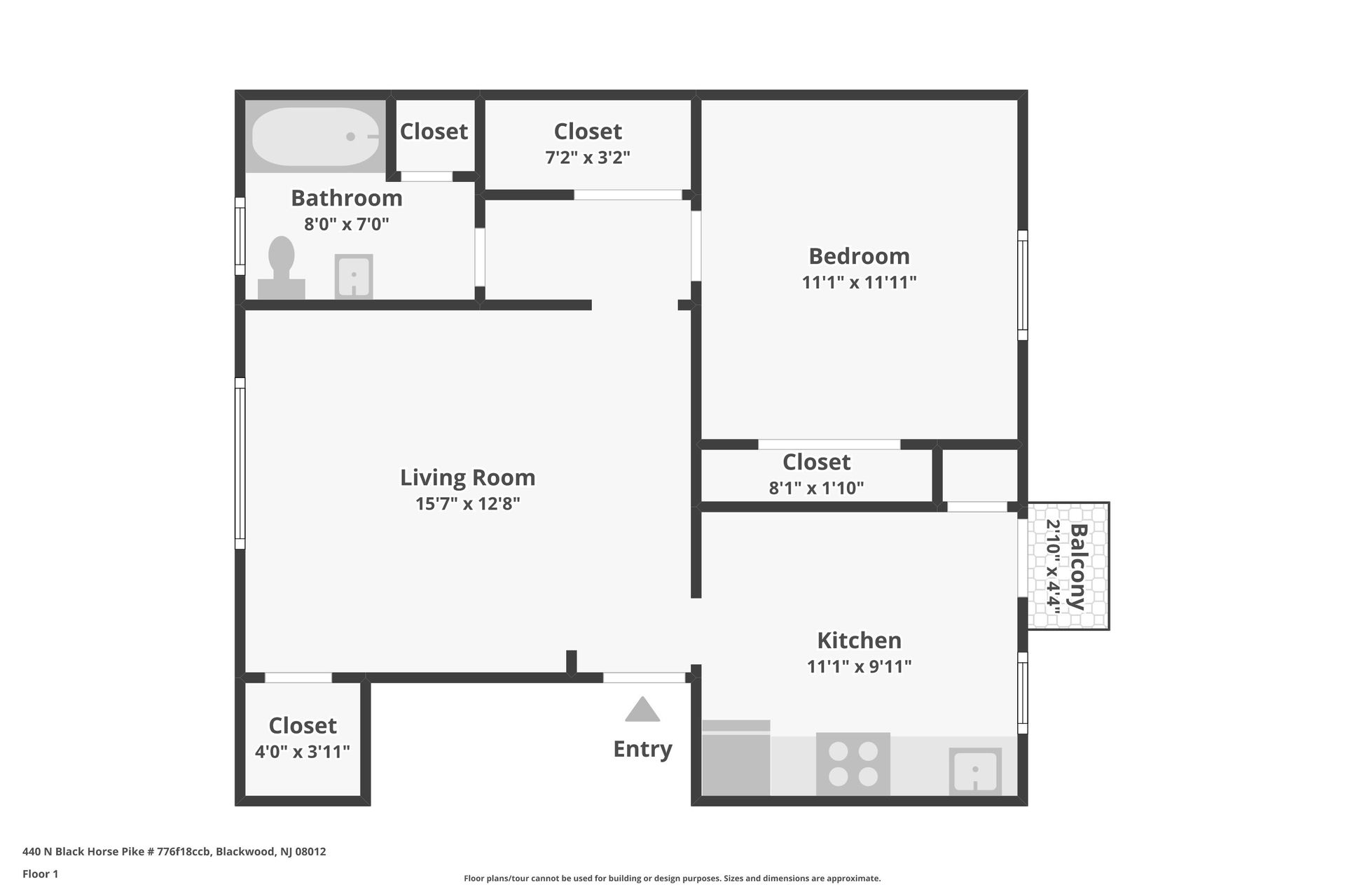 Blackwood Apartment: 440 North Black Horse Pike