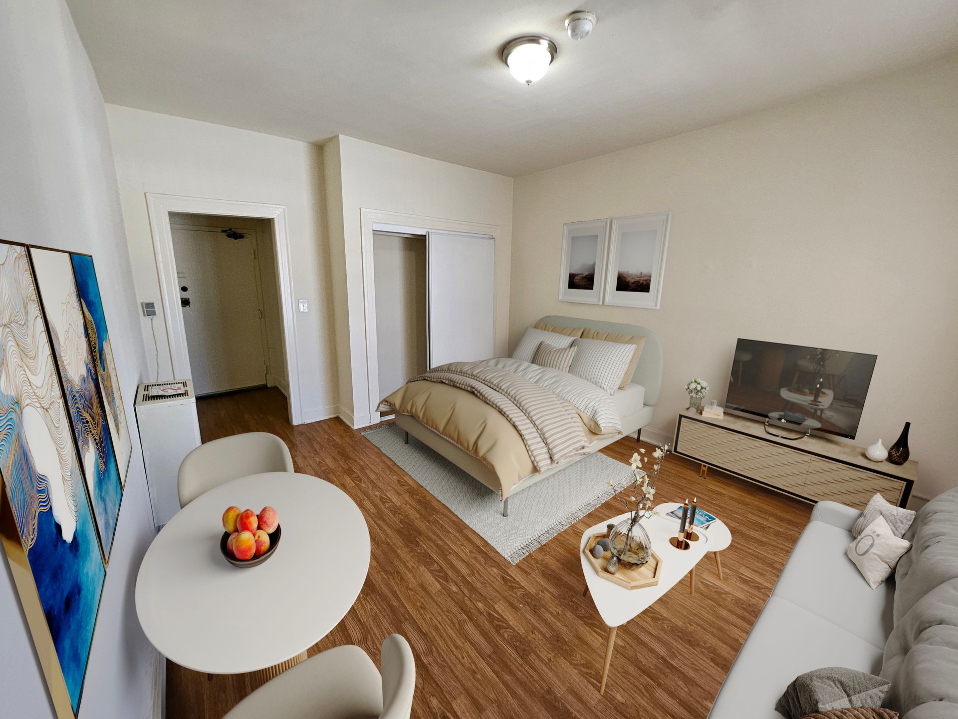 Los Angeles Apartment: 531 South Berendo Street