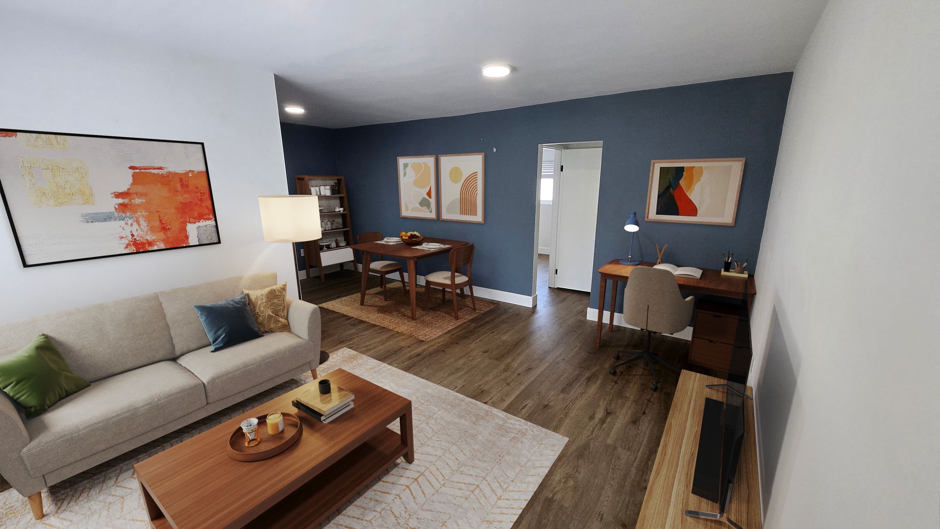 Los Angeles Apartment: 1330 Liberty Street