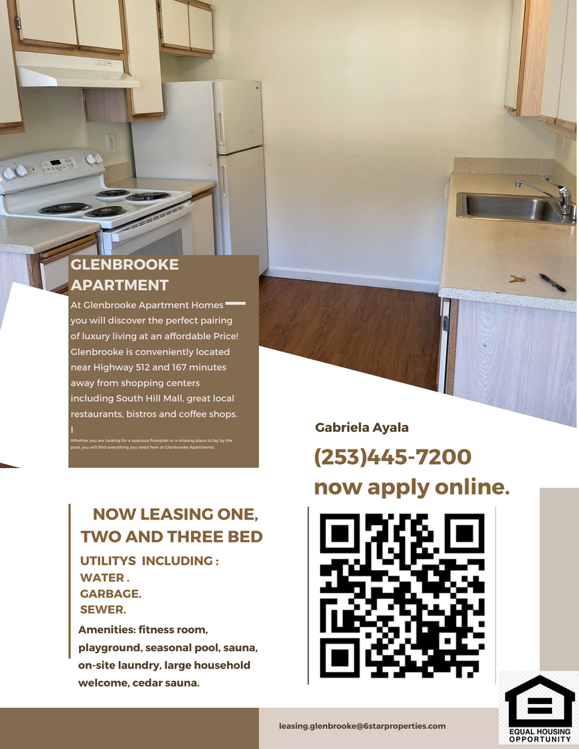 701 43rd Avenue SE Glenbrooke Apartment, Puyallup, WA 98374