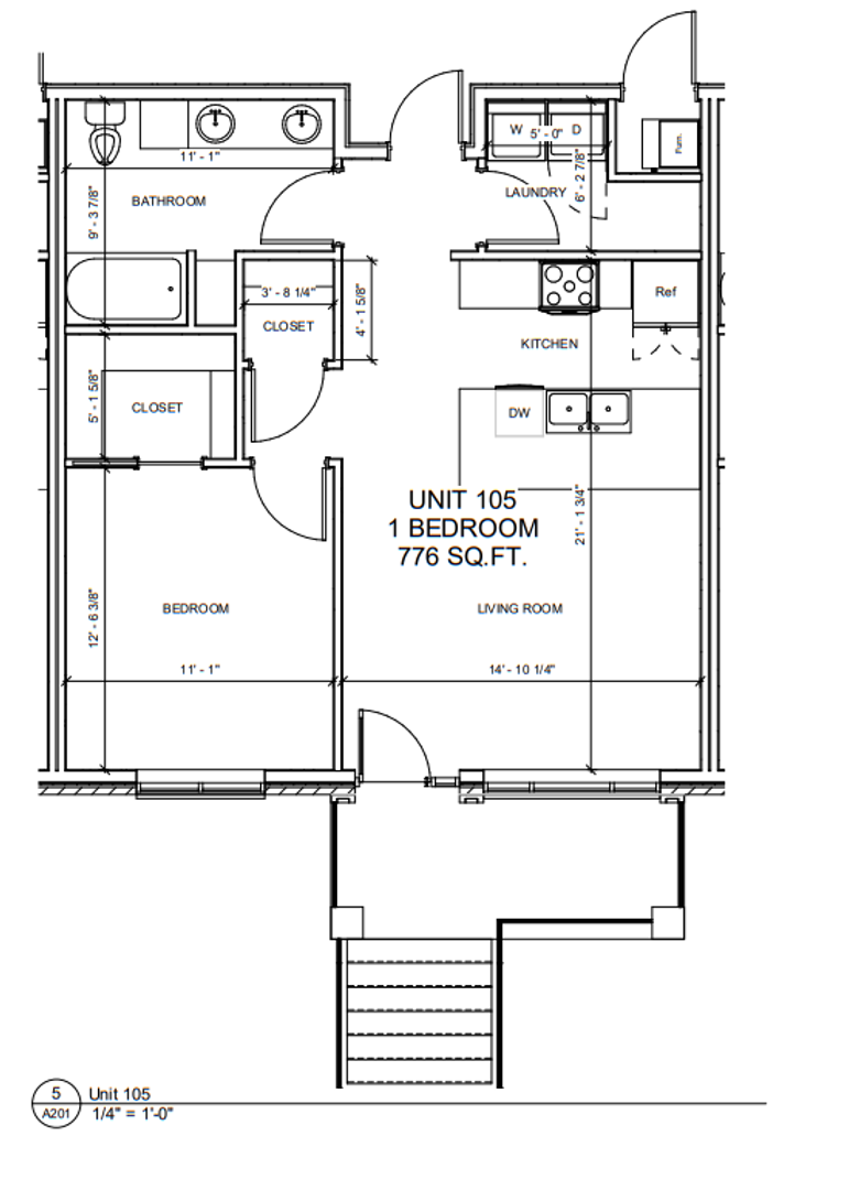 Menasha Apartment: 1 Main Street