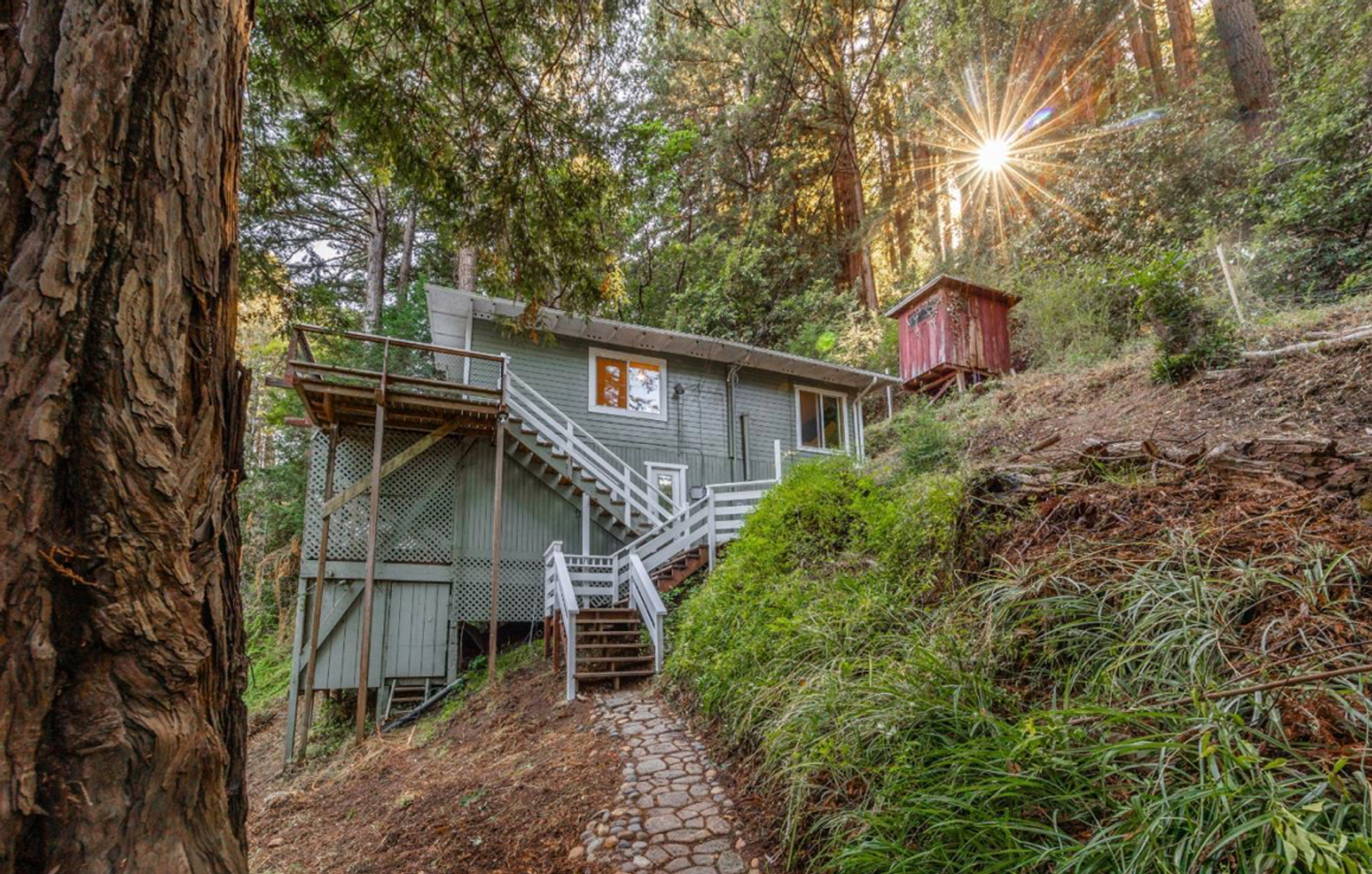 Lompico House: 10229 Redwood Drive