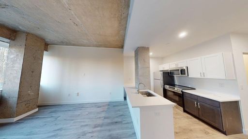 Modern H-Line 1-Bedroom at The Mercer | In-Unit Laundry, Gym & Coworking | Downtown Newark – photo 1