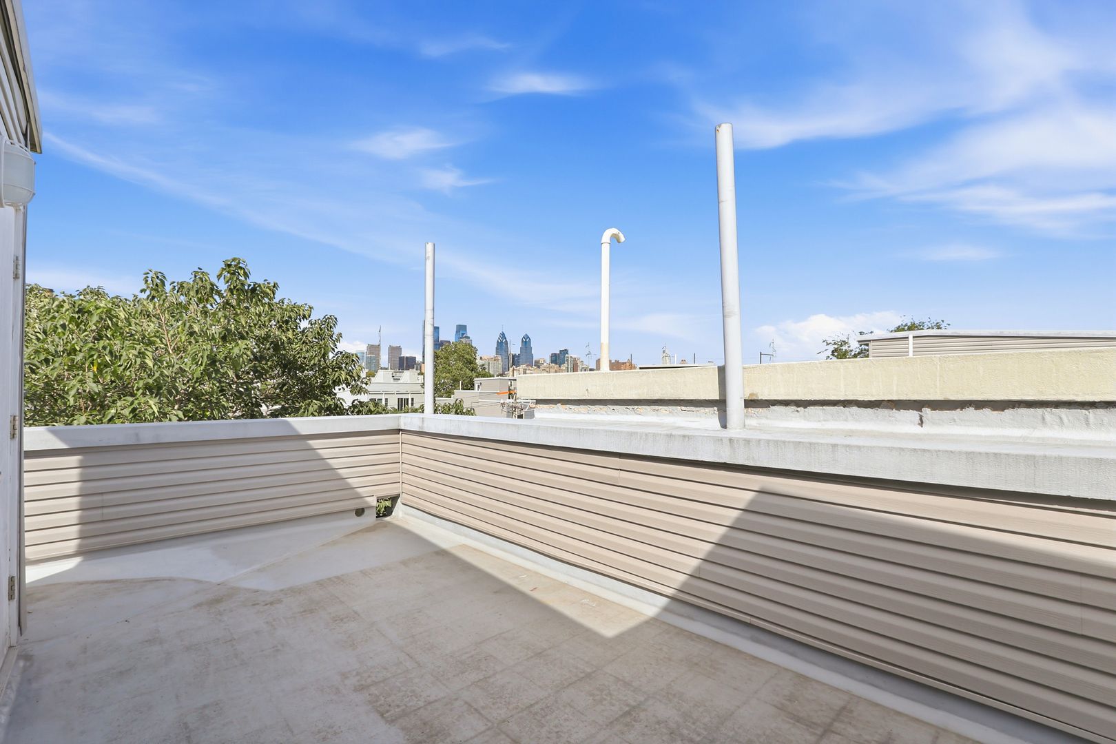 Roof deck at 2647 Latona St LLC