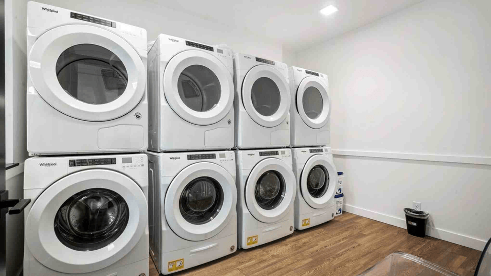Laundry room at The Mills
