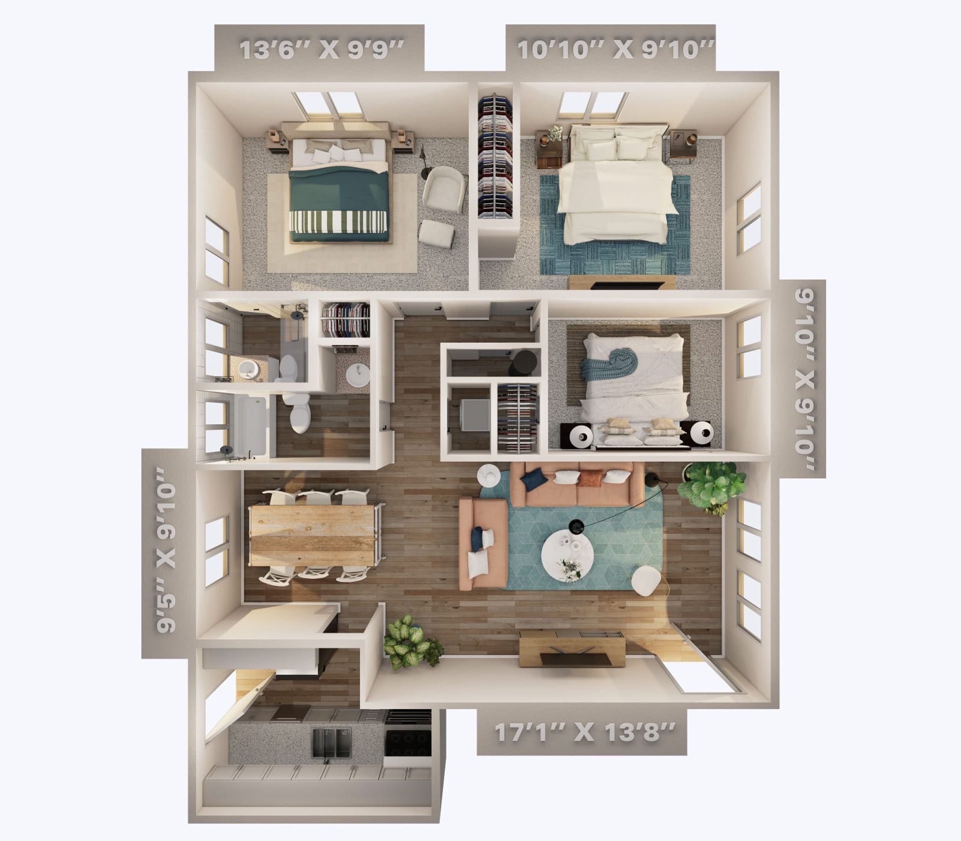 Augusta Apartment: 1700 Valley Park Ct