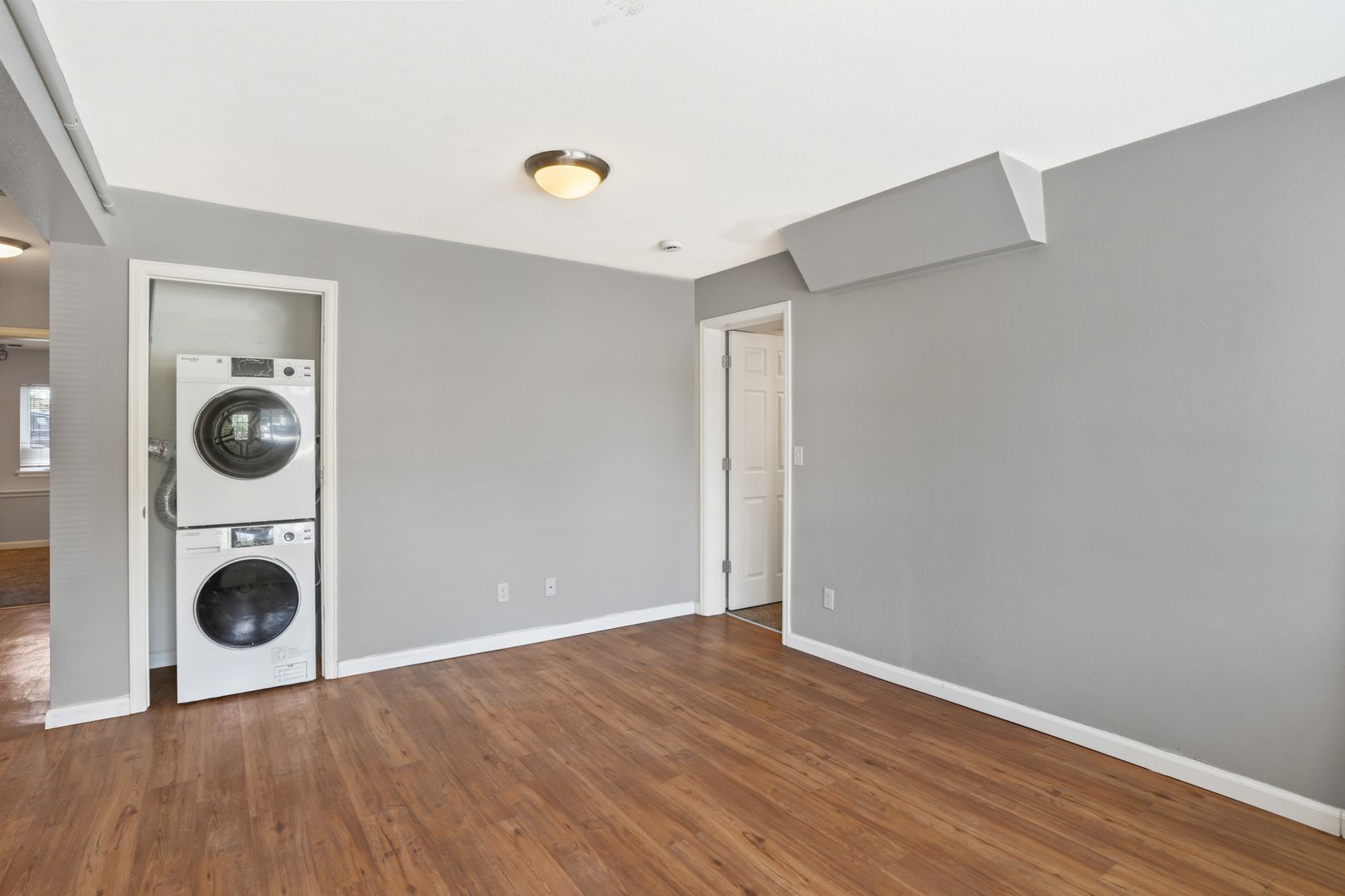 Laundry room at 2301 Goss St.