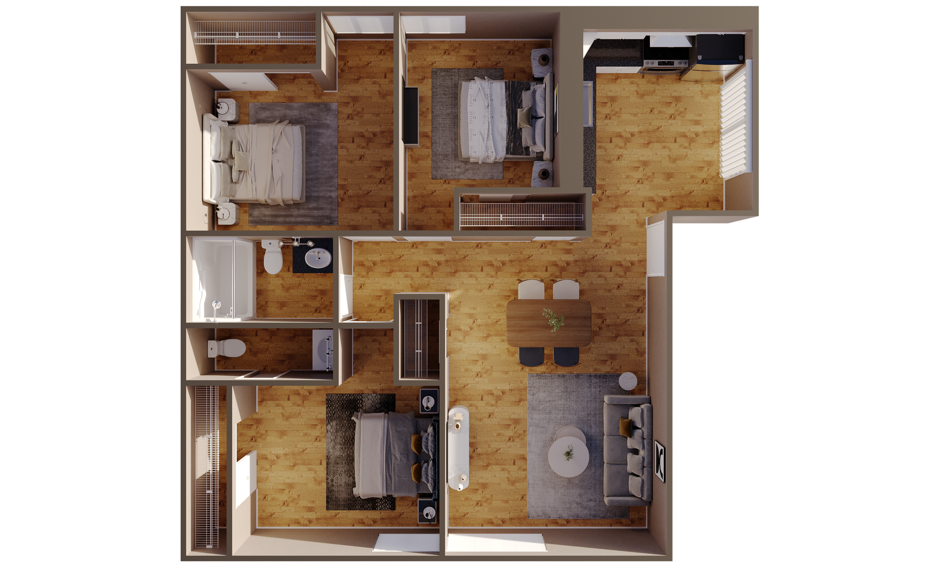 Salem Apartment: 2500-2550 Lancaster Drive NE